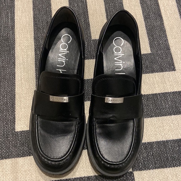 Calvin Klein Lug Sole Loafers - Picture 3 of 6